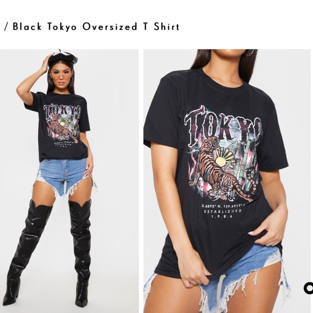 Black Oversized T-shirt